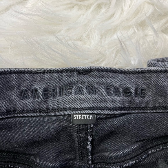 American Eagle Mom Jean in Faded Black - Picture 3 of 6